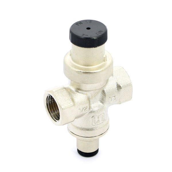 Редуктор давления Compact (никелированный, отв. 1/4)  1/2" UF